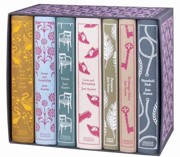 A boxed set of Jane Austen novels that'll bewitch you, bookshelf and soul.