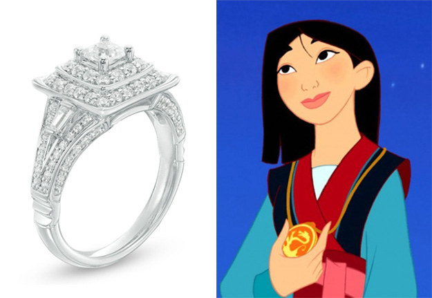 Disney mulan engagement on sale ring