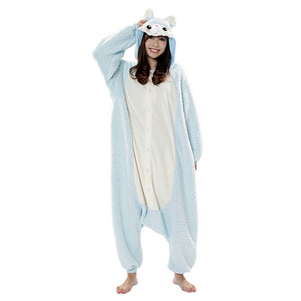Alpaca onesies exist and give you an excuse to throw a holiday themed onesie party.
