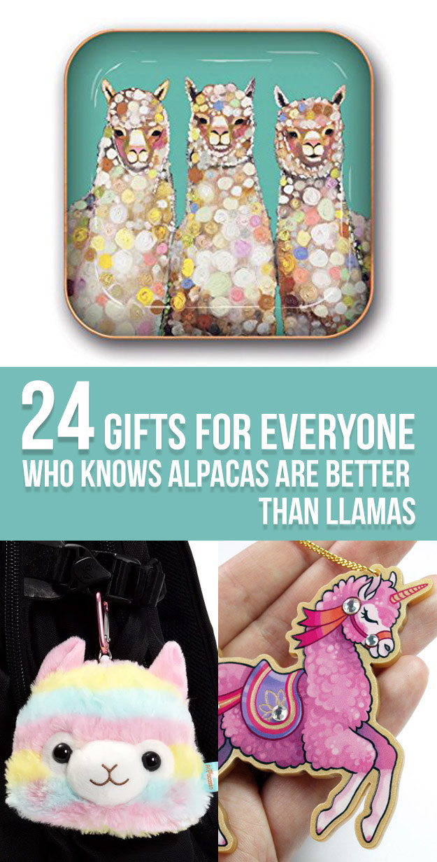 24 Alpaca Gifts That Are So Cute You’ll Explode