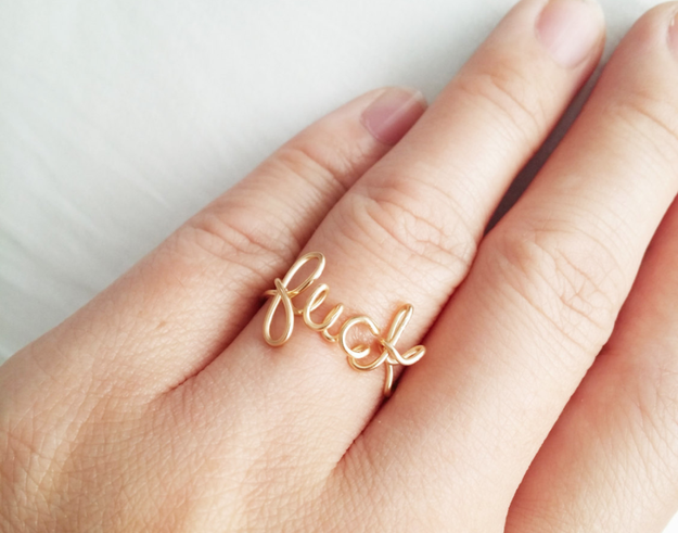 A ring for anyone who is over 2017's bullshit.