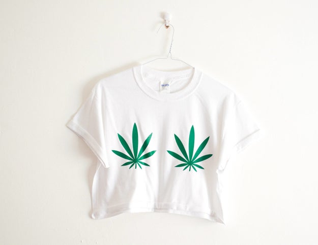 A cute crop top that displays their interest on their chest.