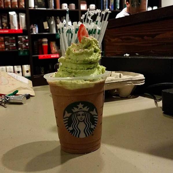 Starbucks Is Releasing a Christmas Tree Frappuccino for Five Days