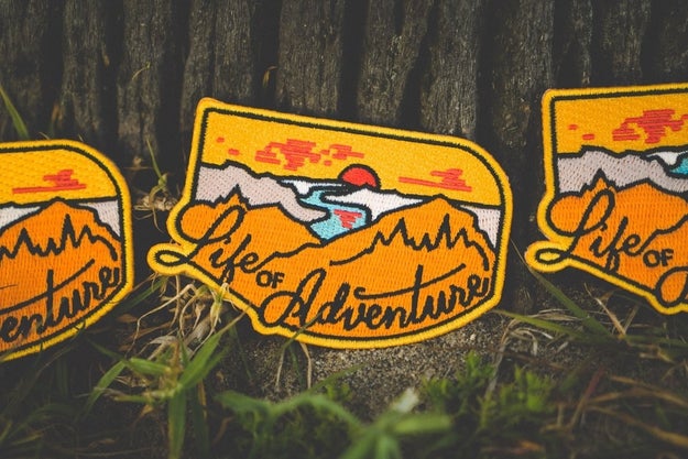 Or adventure patches for your work boo who has a case of wanderlust but just doesn't have the cash.