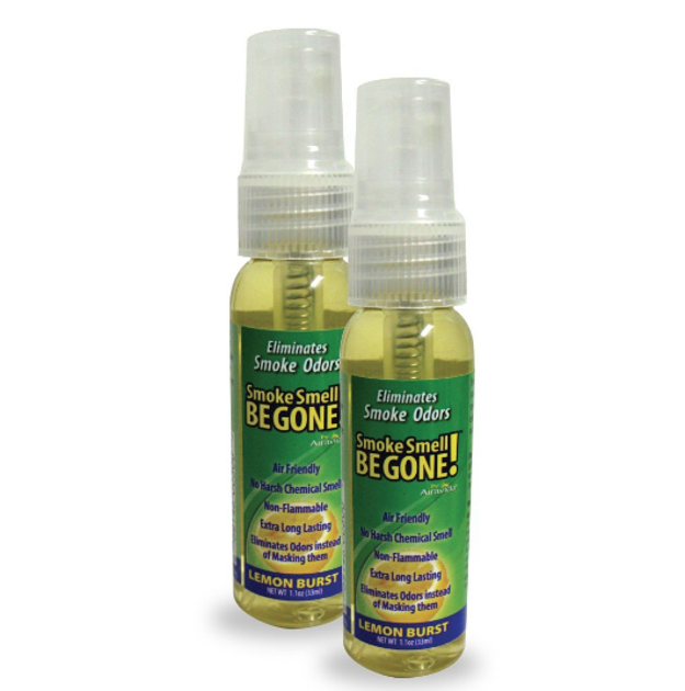 A spray that helps to get rid of any smoke smells.