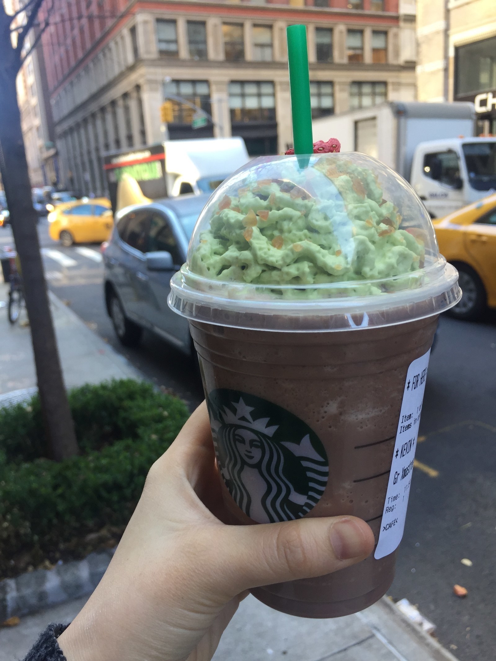 Starbucks Is Releasing a Christmas Tree Frappuccino for Five Days