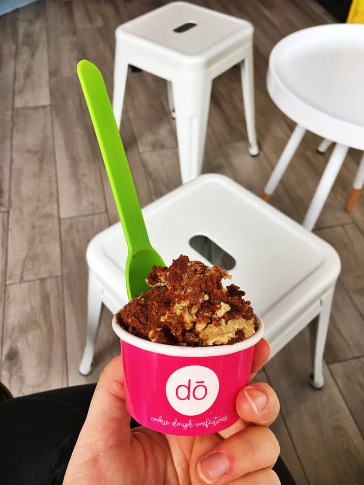 DŌ, in NYC, is located a stone's throw from Washington Square Park, already made a big ol' fuss on social media with it's very unique and edible cookie dough recipe. It really is everything you could ever ask for and if you could believe this, it's only $4 little tiny dollars for a small, which is really all you need because their concoctions are rich in flavor. Major added plus! If you go in on your birthday, you'll get a DŌ cookie for free and they'll sing to you. Go in during the weekday to avoid the rush.