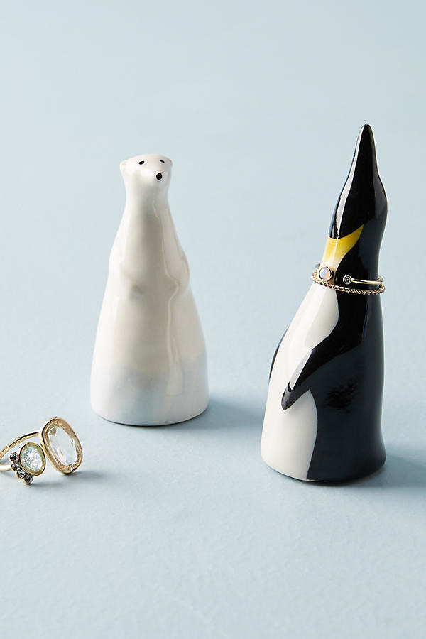 An elegant animal ring holder to lend a perch for their favorite baubles.