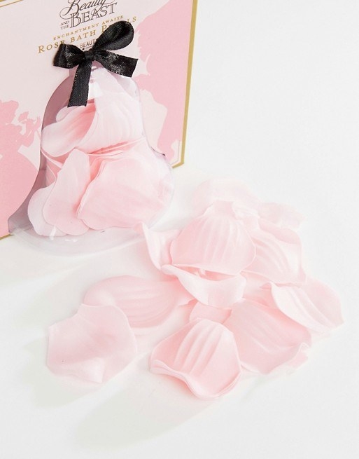 A belle of rose bath petals they won't have to contend with a beast to enjoy.