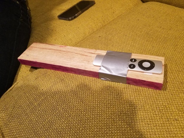 A plank of wood: