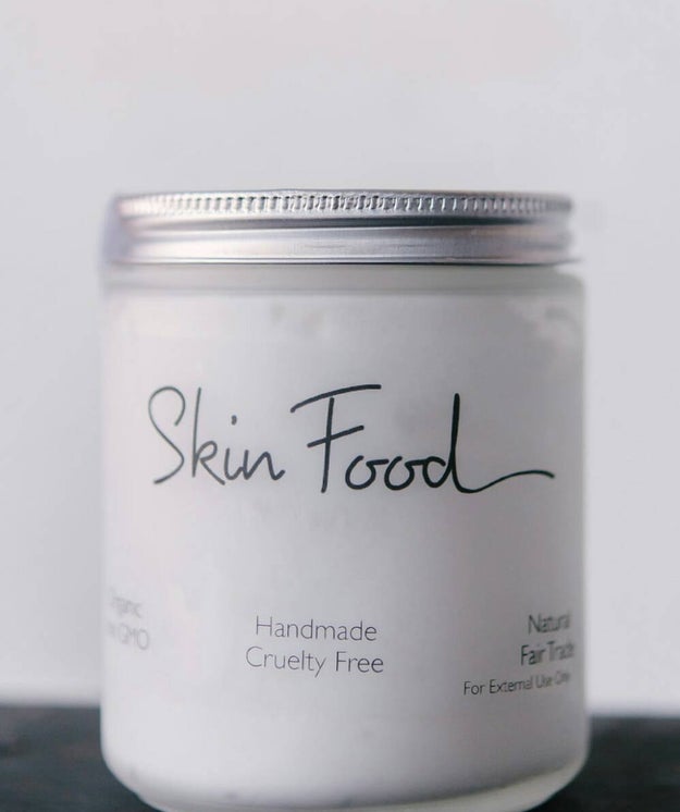 An organic, cruelty-free body butter made from African shea butter, coconut oil, and coffee beans.