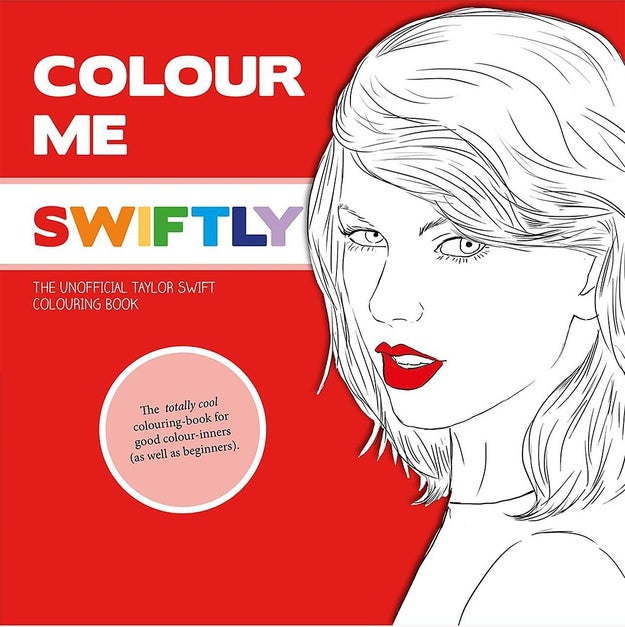 A coloring book you should surprise a diehard Swiftie with – it's filled with pages of coloring and activity prompts, or should I say, pages of blank space?