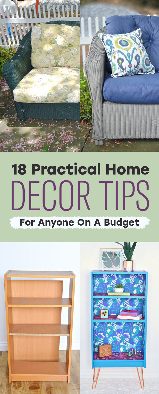 18 Practical Home  Decor  Tips  For Anyone On A Budget