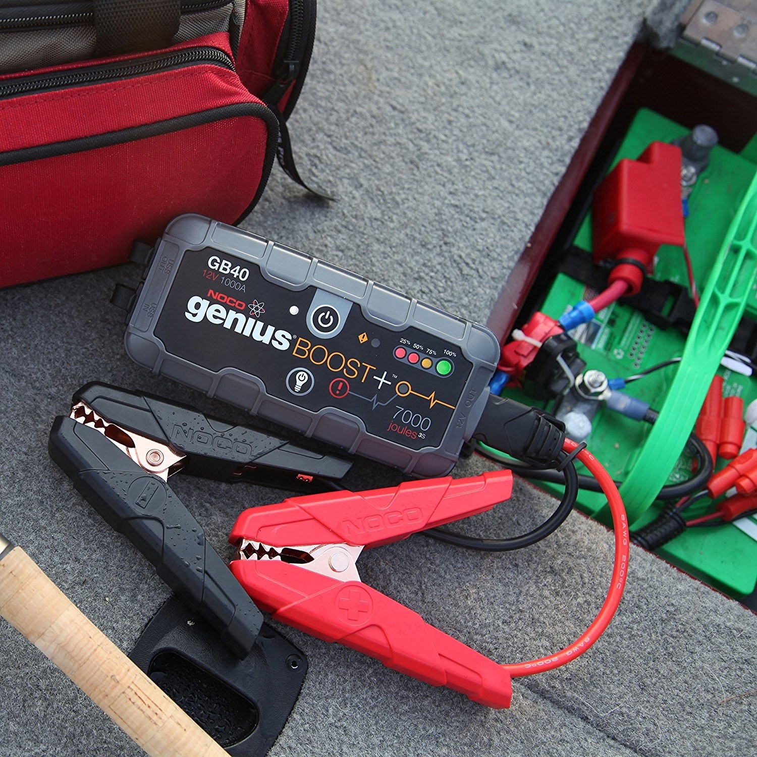 portable jump starter reviewer photo