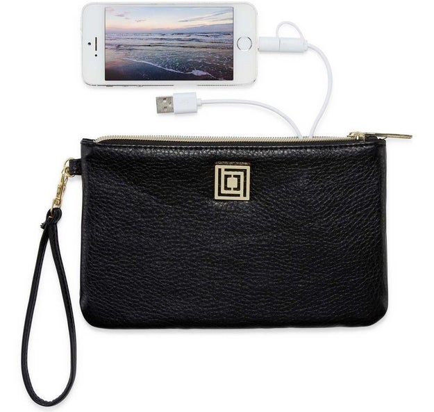 A wristlet so cute, they might forget there's a charger inside, so be sure to remind them, this baby is really special.