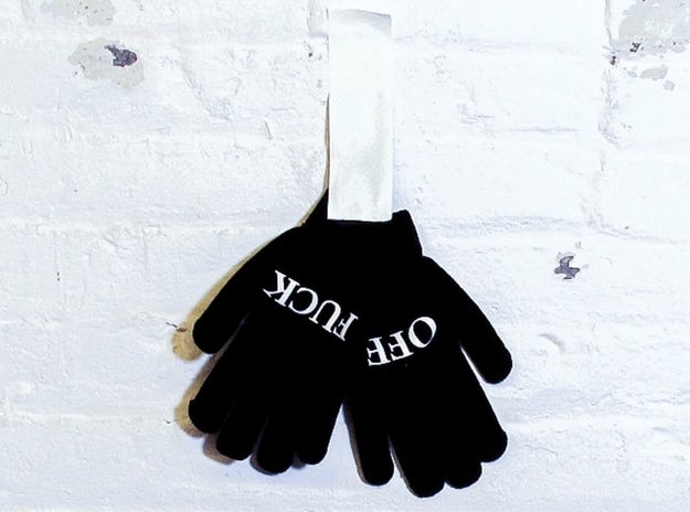 A pair of gloves to gift the badass in your life who wouldn't be afraid of rocking these in public.