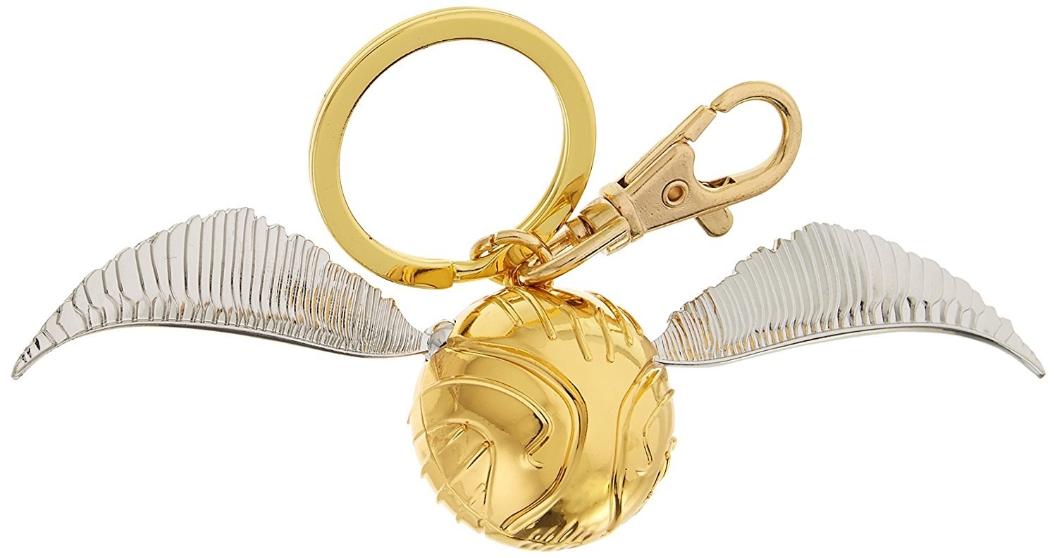 golden snitch keychain 
