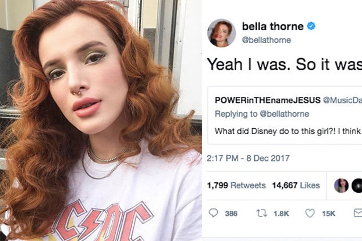 Bella Thorne And Zendaya Lesbian - Bella Thorne Just Tweeted That She Was Once Sexually Assaulted