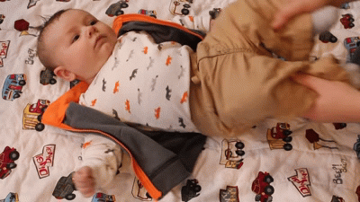 And you can relieve gas by moving your baby's legs like they're riding a bike.