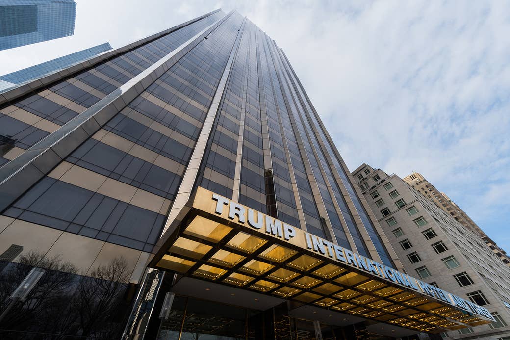Trump International Hotel And Tower in New York City.