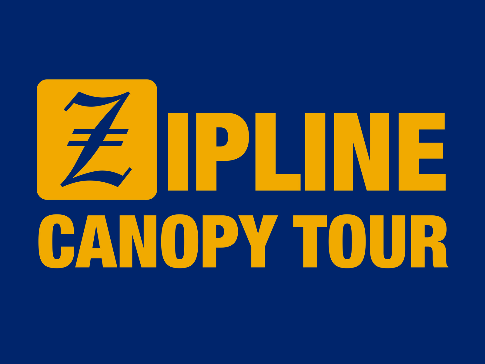 It's the only University owned and operated zipline canopy tour!