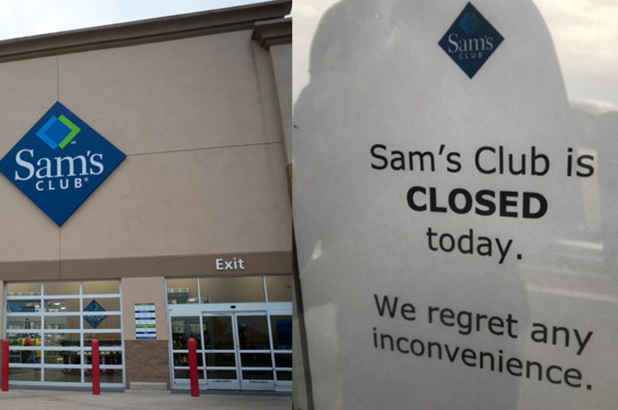 Sam's Club Workers Are Showing Up For Work Only To Discover That The ...