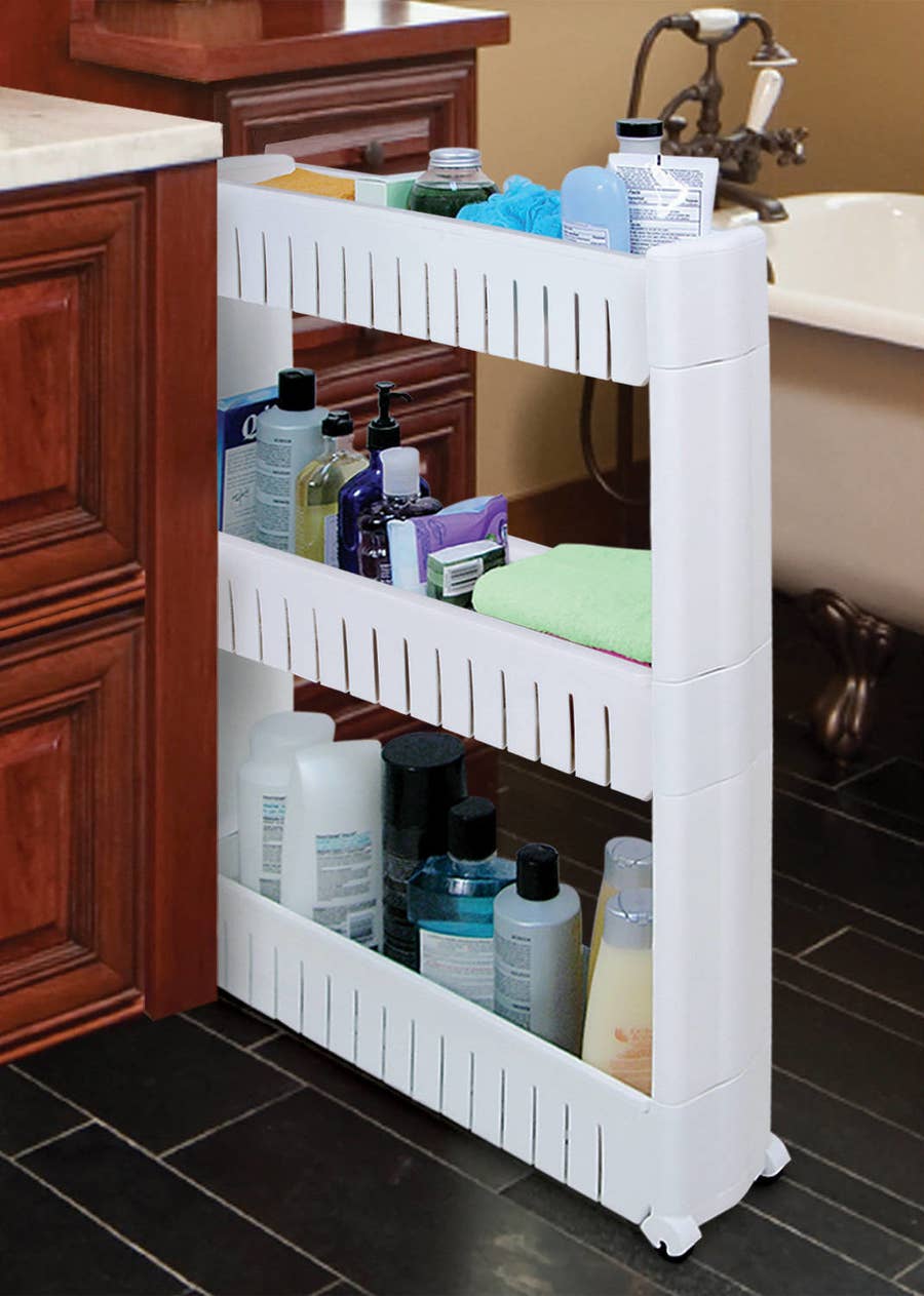 27 Ridiculously Clever Storage Ideas For Your Bathroom