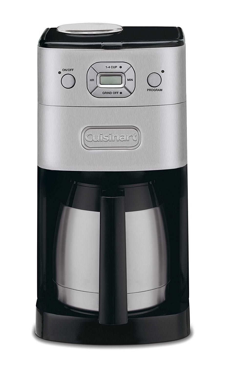 To cope with today’s fast-paced world, the Cuisinart DGB-650 BC Grind-and-Brew Thermal 10-Cup Automatic Coffeemaker is just the right add-on gadget to your kitchen or in your office where coffee is sought after the most. This coffee maker can make at least 10 cups per cycle or less, with the same coffee quality. The Cuisinart DGB-650 is designed to grind pure coffee beans right at the comforts of your home. In no time, you can instantly taste the freshly ground coffee.The stainless thermal carafe preserves the coffee’s quality taste as well as the optimal serving temperature. The Cuisinart DGB-650 Grind-and-Brew Coffeemaker prides in its advanced programmable features that allow you to have coffee any time of the day without much effort. By literally pushing friendly buttons, you can have your coffee right out of bed, in the middle of a meeting or simply over your favorite show. This machine works for you and gives you the coffee that you want without fail.This coffee maker is designed with a user-friendly control panel which allows you to efficiently manage your coffee brewing. The automatic shut off feature rids you off worries of overheating and malfunctions. The maker of Cuisinart DGB-650 had foreseen this common coffee maker mishap, thus they have created this machine with a full packed safety feature for their customers.Cuisinart DGB-650BC Grind-and-Brew Thermal 10-Cup Automatic Coffeemaker, Brushed Metal Features and Specifications# • Product Dimension: 12 by 9-1/2 by 17-1/2# • Weight: 11 pounds# • Built-in water filter# • Built-in grinder# • Capacity: 10 cups# • Timer# • Auto-Shutoff# • Warranty: 3-year limited# • Charcoal water filterCuisinart DGB-650BC Grind-and-Brew Thermal 10-Cup Automatic Coffeemaker Reviews.With nearly 200 reviews online, we find mixed comments on the Cuisinart DGB-650BC Grind-and-Brew Coffeemaker. Based on the figures from Amazon, there were a total of 80 customers who gave a rating of 5 out of 5, 27 customers gave a 4 out of 5, 21, and the rest gave a three, two and one-star rating.Digging into their personal experience with the coffee maker, a number of persons appreciated the company for the upgrade, from the previous DGB lower number series brands, and they were thankful for the constant innovation. They basically liked the first DGB earlier brand, and they still bought the DGB-650 and loved it more. Another comment, just days ago admired the DGB-650 and stated “the best coffee maker I’ve had so far” Mimika.However, there are those who did not like the sound of the coffee maker. The machine is loud and literally woke them up despite the distance; two rooms away. A customer stopped using it in the morning for fear of waking her kids. For the price of $125, the customer expected more from the product.Following the numerous comments from the customers, and after weighing the benefits that you can get from the Cuisinart DGB650BC, we take pride in commending this coffee maker to your homes. Depending on your need, this coffee maker is of great convenience to you. The overall rating of 4.3 out of 5 stars tells it all. Source: Best Grind and Brew Coffee Maker