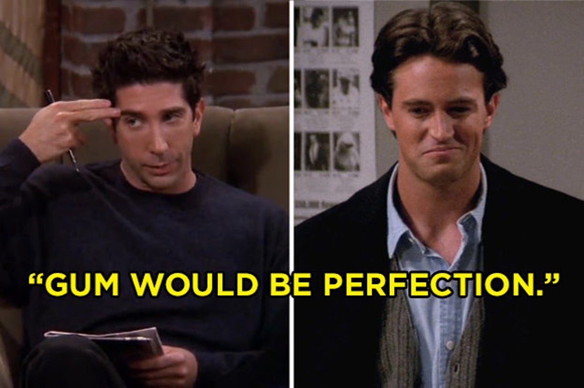 Match The Characters To Their Famous Quotes Can You Match The Quote To The "Friends" Character?