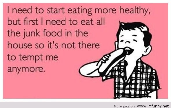 "Eat healthy, don't go crazy without me there!" MOM! Yes I gained the "Freshmen 15," but I lost it Sophomore and Junior year have a LITTLE faith in my please. I know how to have balanced diet and I know that physical activity is important too!!