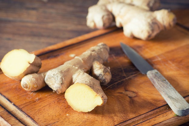 Freeze your ginger to make it easier to grate.