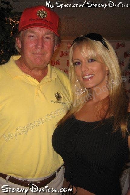 Image result for Donald J. Trump and Stephanie Clifford