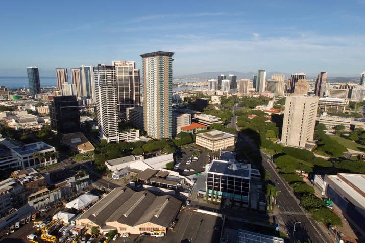 Honolulu on Saturday morning.