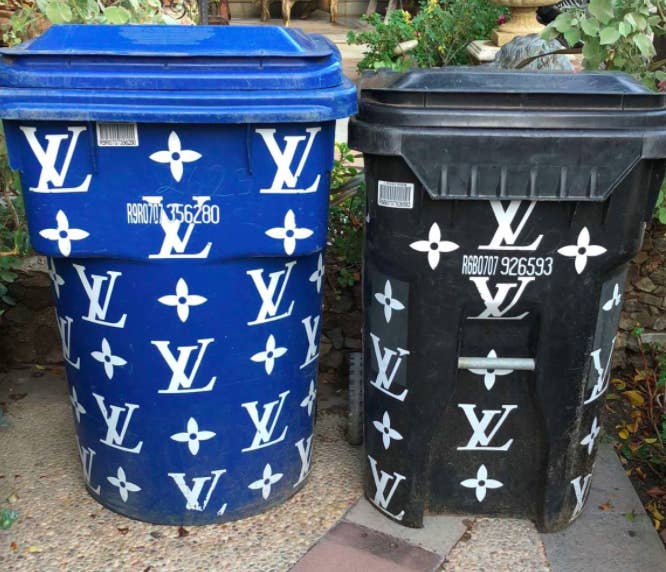 Kim Kardashian Posted A Picture Of Her Fancy Garbage Cans And