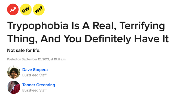 And several years later, I came across this BuzzFeed post – notice the appropriate "ew" and "wtf" badges.