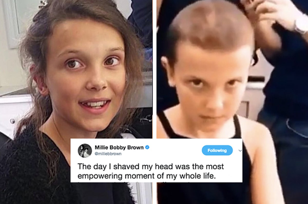 Millie Bobby Brown Has Called Shaving Her Hair Off The 