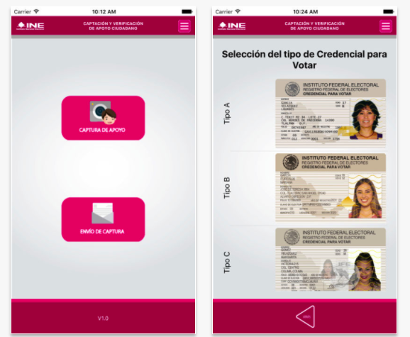 La recolección de firmas se debe hacer desde una app que el INE diseño y que cuenta con medidas de seguridad para evitar fraudes.