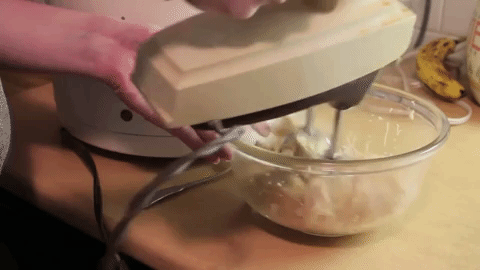 Instead of shredding by hand, use a hand mixer to quickly shred chicken breasts into small pieces (just make sure they're still hot so it shreds easily). See how to do it here.