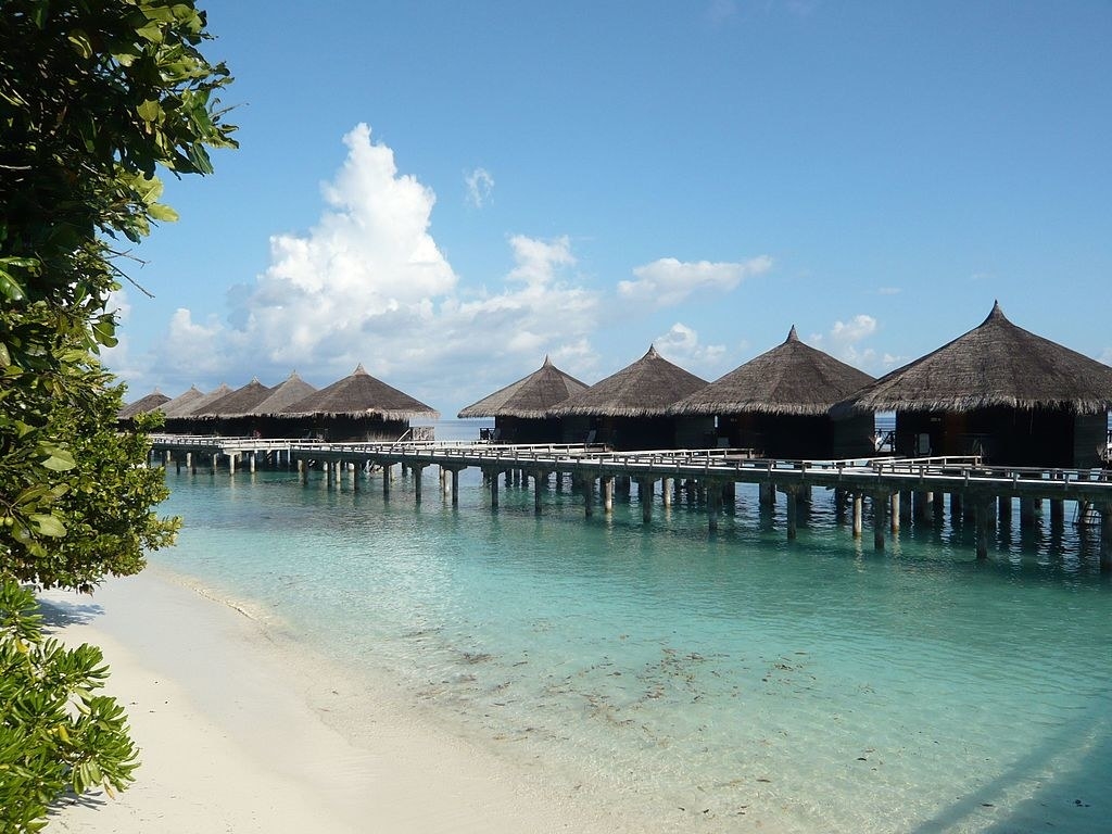 Offering a private sanctuary over the ocean, water villas are ideal for honeymooners. These kinds of Maldives villas come with stunning views, while some have additional “romantic features” like a private pool and a Jacuzzi.