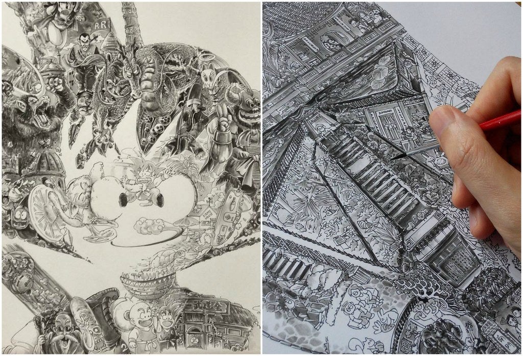 スターウォーズ や ドラゴンボール の手描きアートが素晴らしすぎる スターウォーズ や ドラゴンボール の手描きアートが素晴らしすぎる