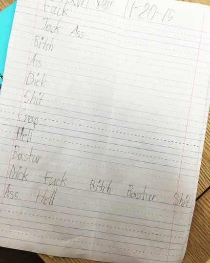 You misspelled "bastard," kid.