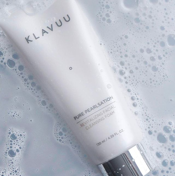 Klavuu Pure Pearlsation Revitalizing Facial Cleansing Foam is a great water-based cleanser to remove any remaining impurities after your oil cleanser.