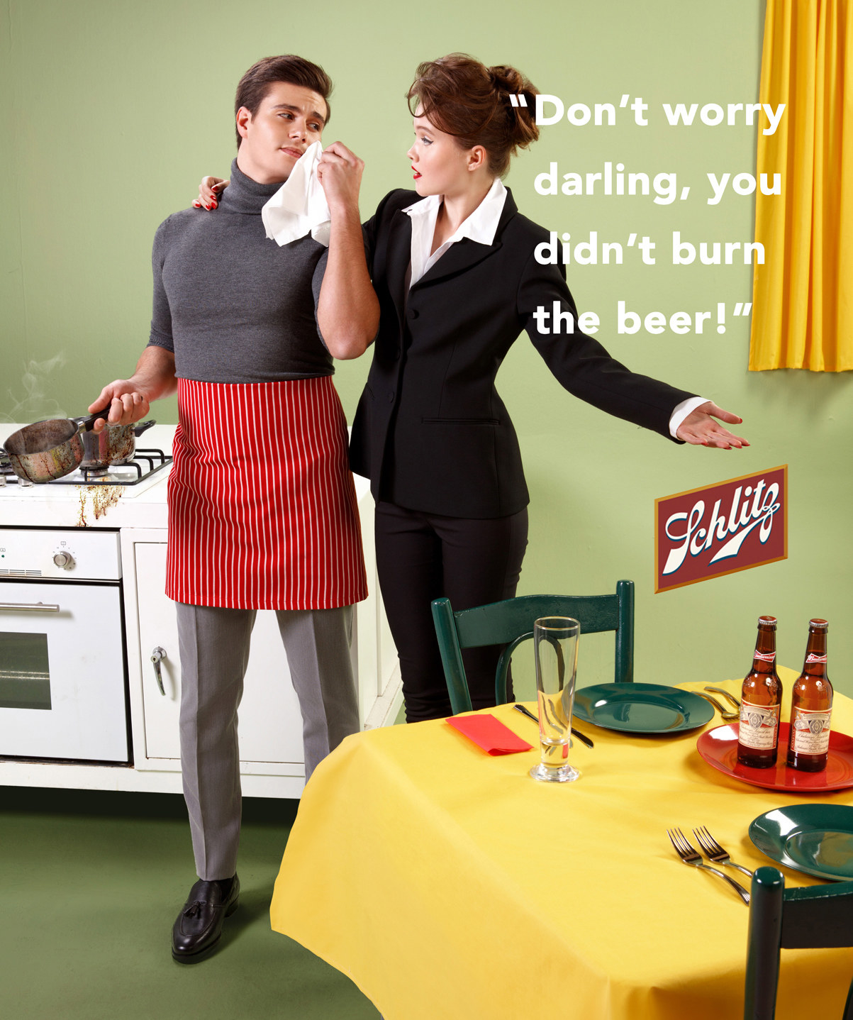 An Artist Reversed The Gender Roles In Sexist Vintage Ads To Point Out 2817