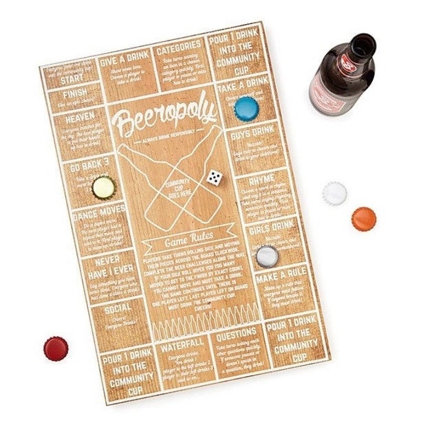 A rousing game of Beeropoly!