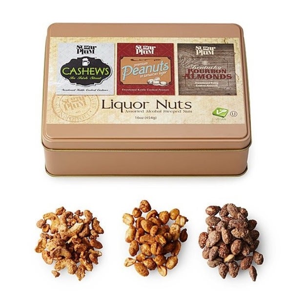 An assortment of beer and bourbon nuts to keep things deliciously interesting.