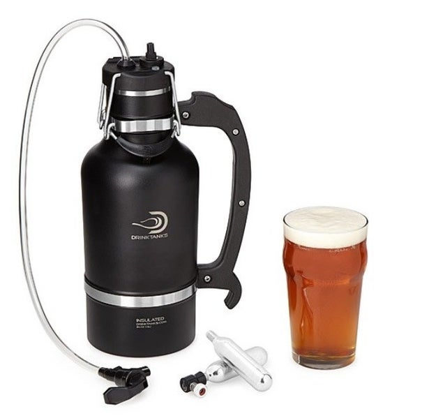 An insulated growler or keg kit because flat beer is the devil's bathwater.