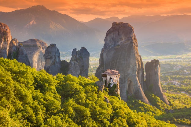 5. Die Felsenkloster von Meteora in Griechenland: