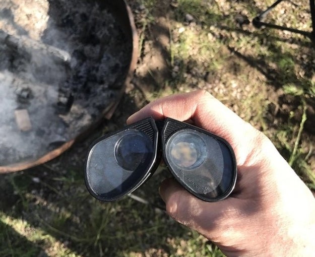 These WALL-E binoculars look worried.