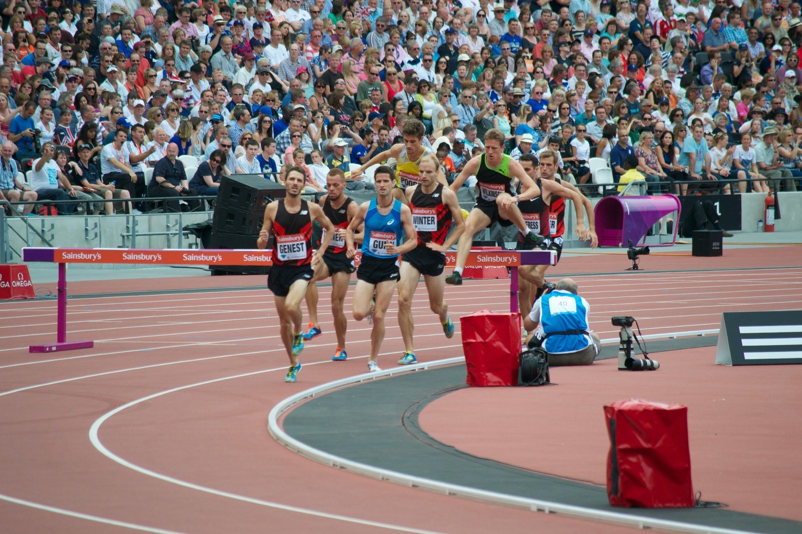 Men and women will compete in fields of swimming, high jump, javelin throw, shot put, hurdles, relays, long jump, sprints and much more.