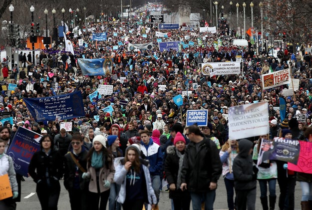 The 45th Annual March for Life, the largest anti-abortion rights gathering in the United States, is taking place in Washington, DC today. BuzzFeed News will have a live stream here when it begins, and reporter Ema O'Connor will be there.